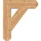 Ekena Millwork Traditional Craftsman Smooth Bracket, Western Red Cedar, 5 1/2"W x 24"D x 28"H BKT06X24X28TRA04SWR - alternate 4